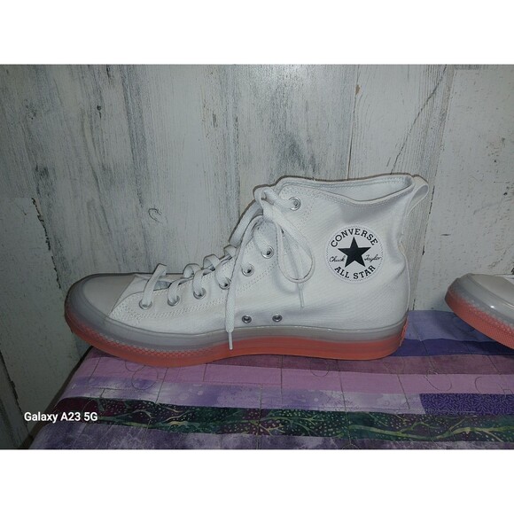 Converse Chuck Taylor CTAS CX Hi Sneaker WHITE MANGO 167807C Men's 13 - Picture 8 of 11